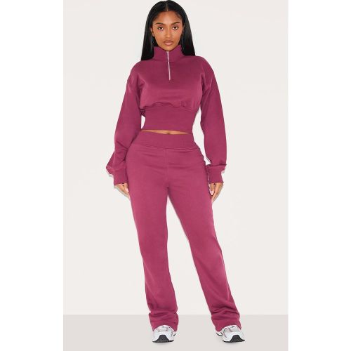 Shape Pantalon flare à bande côtelée sur la taille | Taille 48 - PrettyLittleThing - Modalova