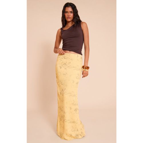 Jupe longue texturée imprimé - PrettyLittleThing - Modalova