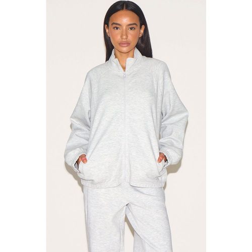 Petite Sweat oversize doublé à zip - PrettyLittleThing - Modalova