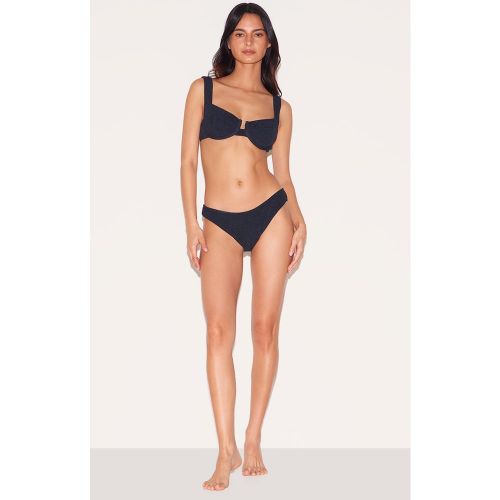 Mini bas de maillot de bain tanga crêpé - PrettyLittleThing - Modalova