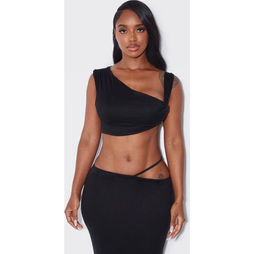 Shape Crop top asymétrique - PrettyLittleThing - Modalova