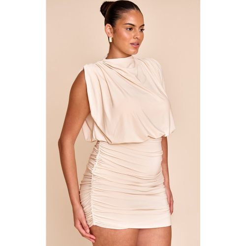 Plus Mini robe moulante doublée à épaulettes - PrettyLittleThing - Modalova
