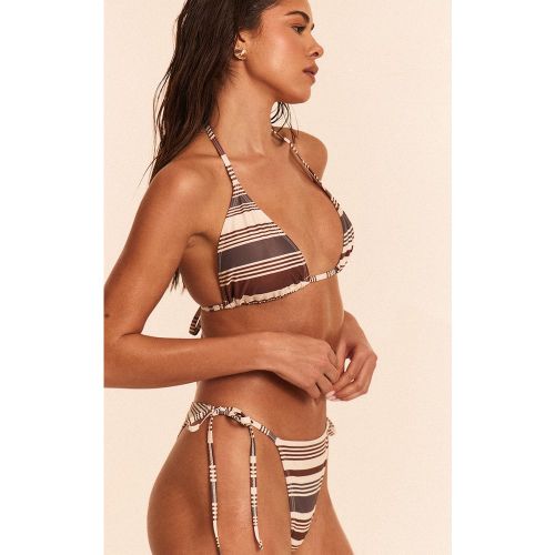 Haut de maillot de bain triangle à rayures - PrettyLittleThing - Modalova