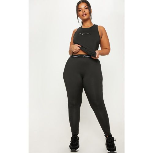 Plus - Legging à bande élastique - PrettyLittleThing - Modalova