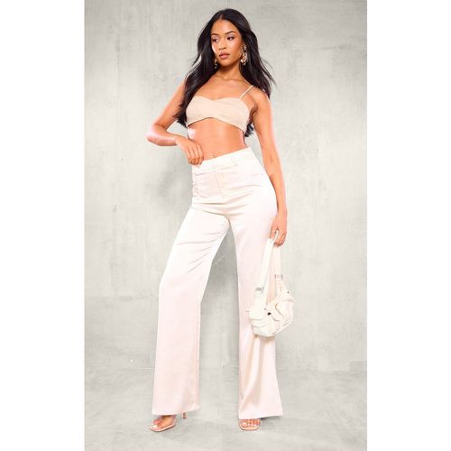 Tall Pantalon ample satiné - PrettyLittleThing - Modalova