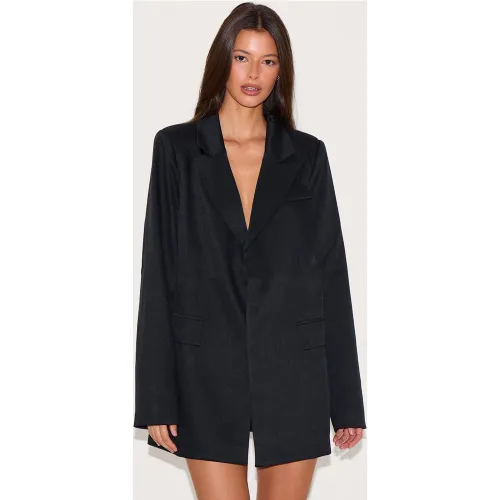 Robe blazer noire, Noir - PrettyLittleThing - Modalova