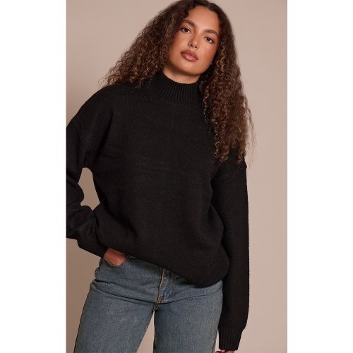 Tall Pull oversize en maille tricot à col polo | Taille Large - PrettyLittleThing - Modalova