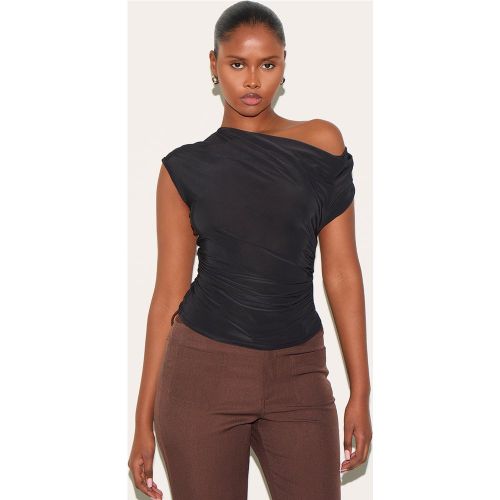 Top long moulant asymétrique à dos découpé - PrettyLittleThing - Modalova