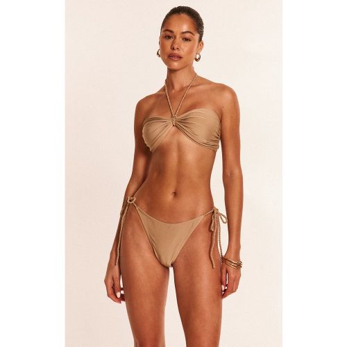 Bas de maillot de bain à brides torsadées nouées sur les côtés - PrettyLittleThing - Modalova