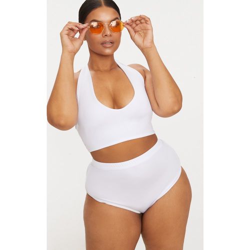 Plus Ensemble de maillot de bain à haut dos nu et bas taille haute - PrettyLittleThing - Modalova