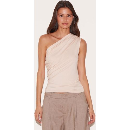 Top asymétrique en coton doux à épaule unique - PrettyLittleThing - Modalova