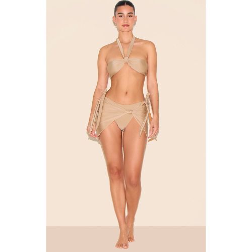 Mini-jupe de plage à détail noué - PrettyLittleThing - Modalova