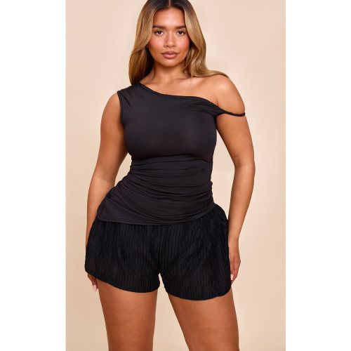 Shape Short Mini Taille Haute Plissé Texturé | Taille 34 - PrettyLittleThing - Modalova