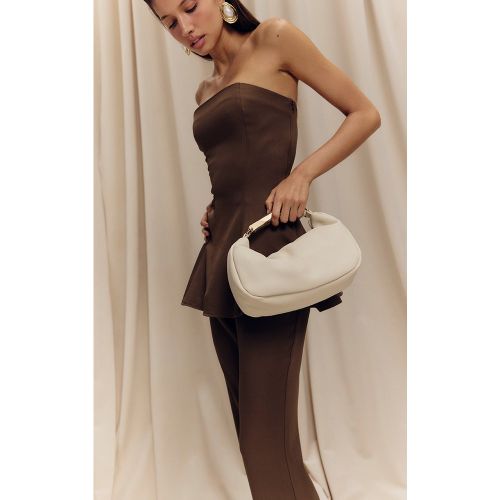 Top bustier trapèze foncé - PrettyLittleThing - Modalova