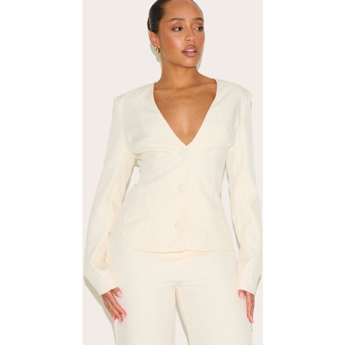 Shape Blazer à décolleté et taille cintrée - PrettyLittleThing - Modalova