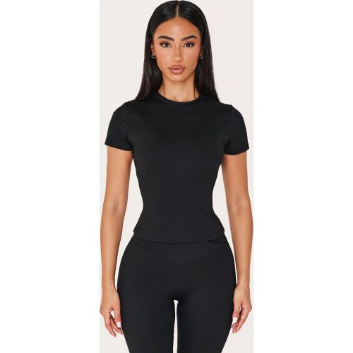 Petite Top de sport long en Sculpt à manches courtes - PrettyLittleThing - Modalova