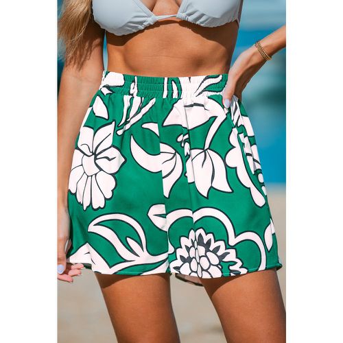 Short avec taille élastique tropical - CUPSHE - Modalova