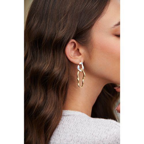 Boucles d'oreilles pendantes abstraites - CUPSHE - Modalova