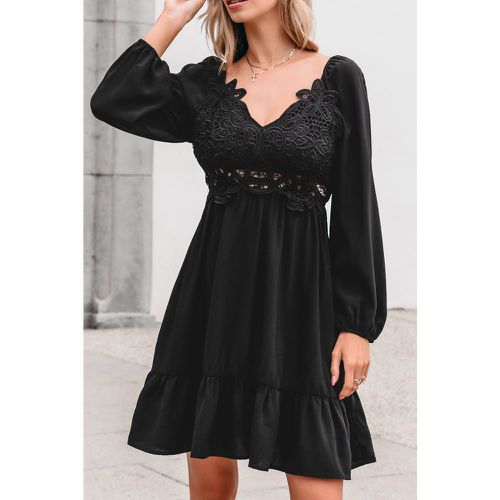 Robe courte à manches blouson en dentelle - CUPSHE - Modalova