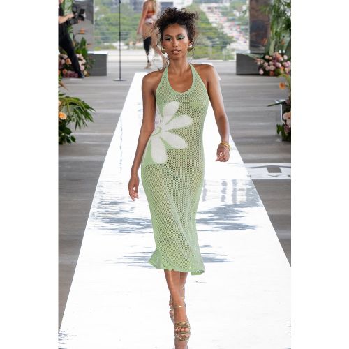 Robe cover up longue en tricot col V - CUPSHE - Modalova
