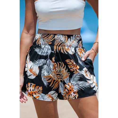 Short à taille élastique et jambes larges tropical - CUPSHE - Modalova