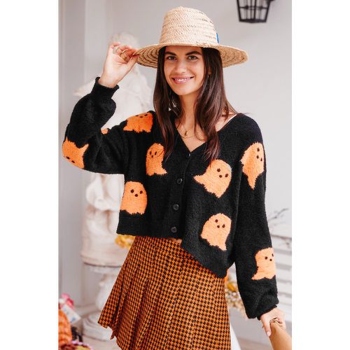 Cardigan à manches blouson et orange - CUPSHE - Modalova