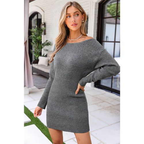 Robe pull courte à épaules dénudées - CUPSHE - Modalova