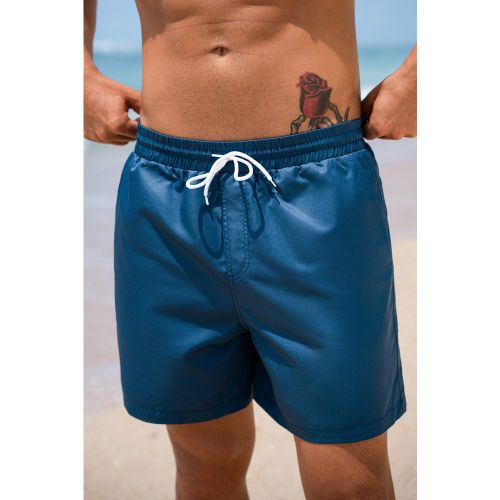Short de plage bleu à poches - CUPSHE - Modalova