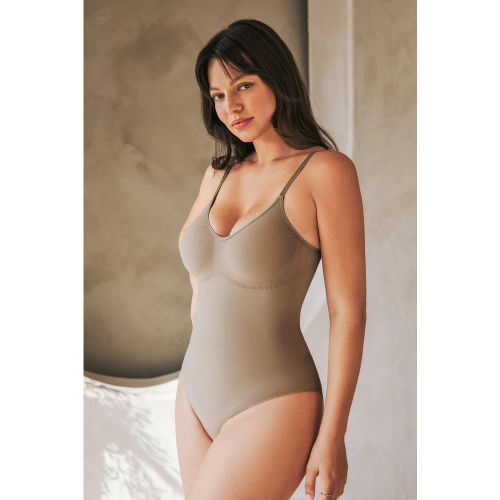 Body nude sculptant bretelles ajustables - CUPSHE - Modalova