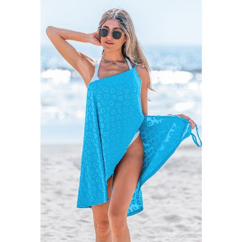 Robe cover up courte à imprimé animal dos bas - CUPSHE - Modalova