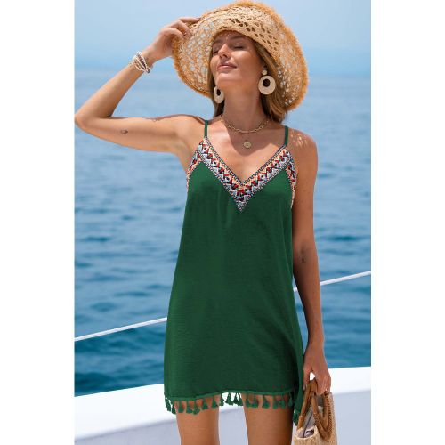 Robe courte garniture à glands - CUPSHE - Modalova