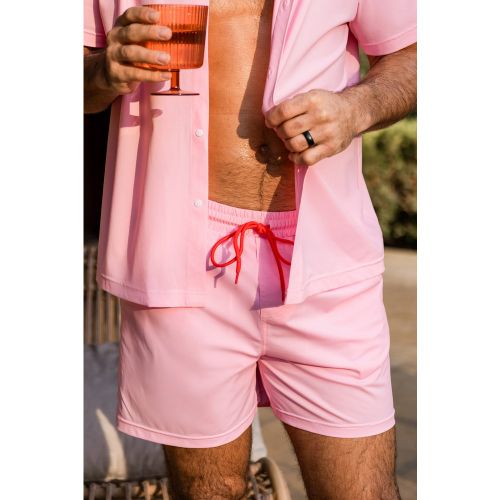 X JJD Short de plage bicolore taille ajustable - CUPSHE - Modalova