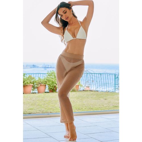 Paréo cover up khaki transparent - CUPSHE - Modalova