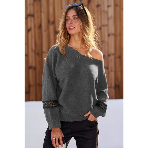 Pull col asymétrique coupe décontractée - CUPSHE - Modalova