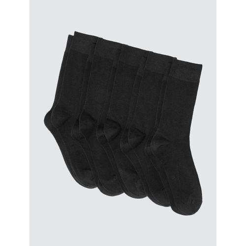 Lot de 5 chaussettes noires - BZB - Modalova