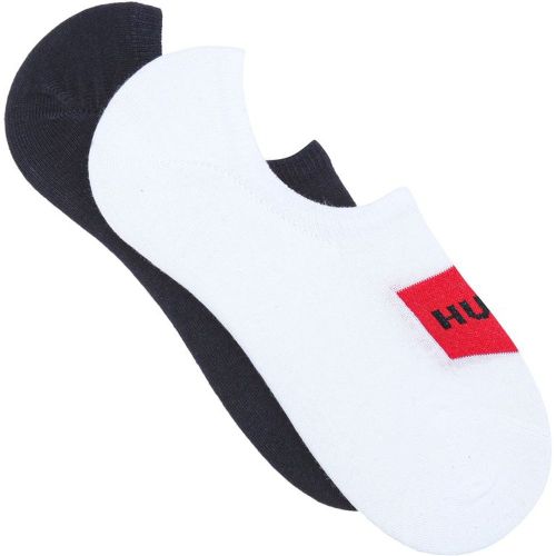 Lot de deux paires de chaussettes invisibles lot de 2P LOWCUT LABEL COL - HUGO - Modalova