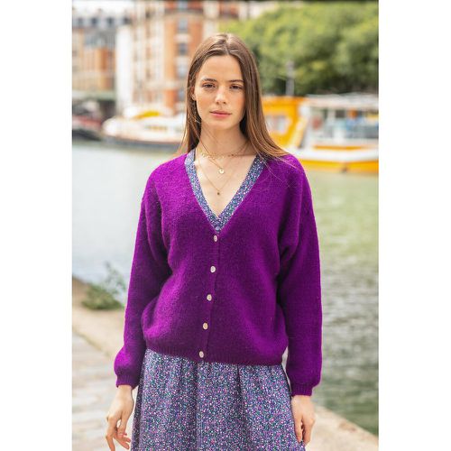 Gilet en maille tricot, boutonné GRAZIE - LA PETITE ETOILE - Modalova