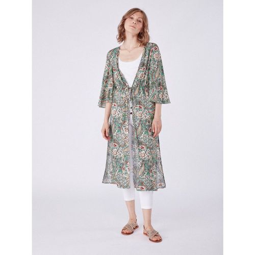 Kimono long imprimé - Naf Naf - Modalova