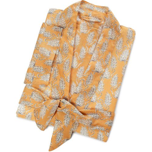 Peignoir kimono voile de coton - LA REDOUTE INTERIEURS - Modalova