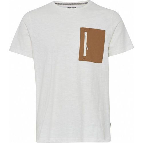 T-shirt 100% coton col rond - Blend - Modalova