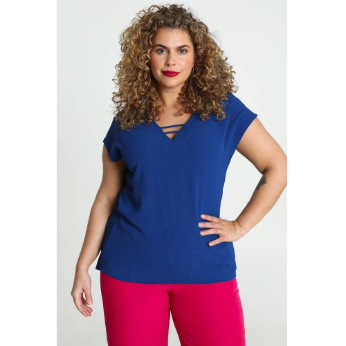 Blouse unie avec 2 liens - PROMISS - Modalova