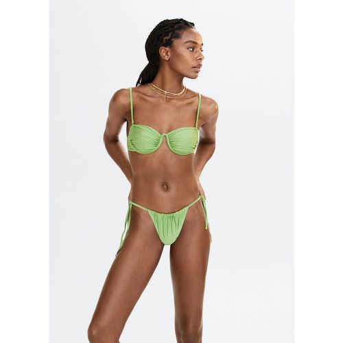 Culotte bikini brésilienne brillante - Mango - Modalova