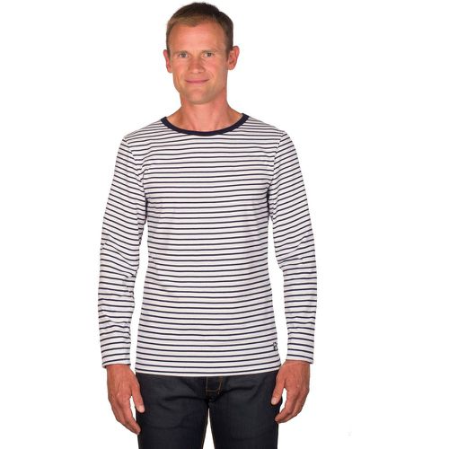 T-shirt marinière en coton à rayures manches longues, L'Originale - UGHOLIN - Modalova