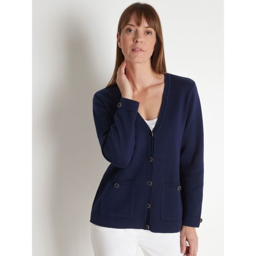 Gilet 50% laine mérinos - CHARMANCE - Modalova