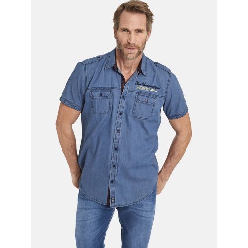 Chemise en jean LORENSIUS - jan vanderstorm - Modalova