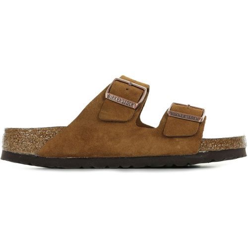 Mules en cuir suédé Arizona - Birkenstock - Modalova