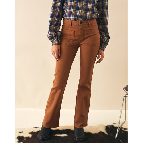 Pantalon coton stretch - LEON & HARPER - Modalova