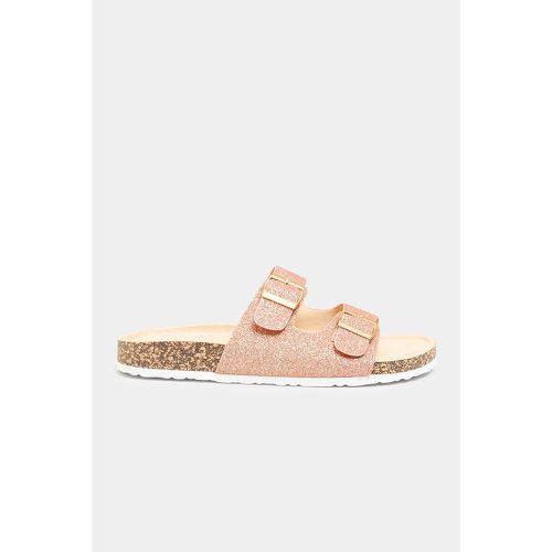 Sandales paillettées pieds extra larges EEE - YOURS CLOTHING - Modalova