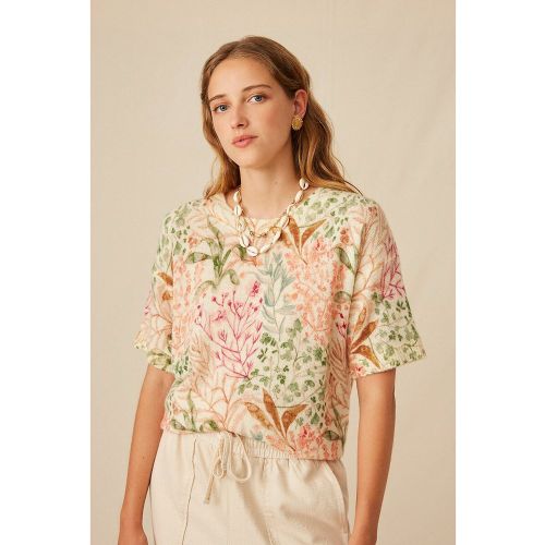Pull col rond en grosse maille FLARA - Harris wilson - Modalova