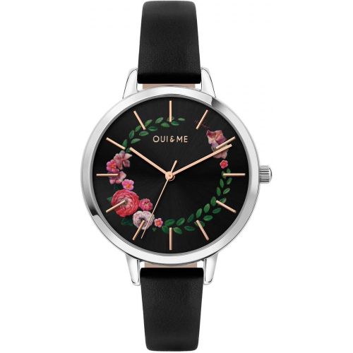 Montre analogique en acier FLEURETTE - OUI & ME - Modalova